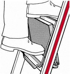 Hymer Pose-pieds pour échelle (0050378)