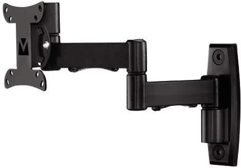 Sanus Systems SF213b Fixation pour écran LCD Full Motion, VESA 100x100, noire