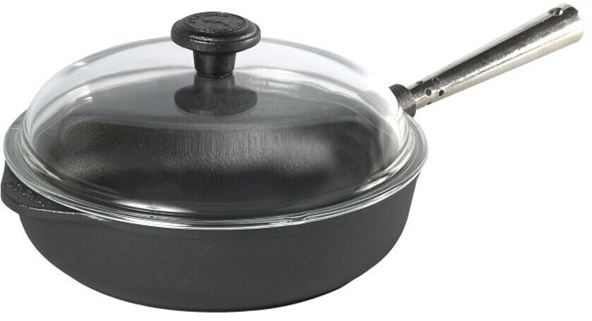 Skeppshult Deep Pan 25 cm with stainless steel handle & lid