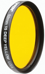 Tiffen 62DY15 62mm Deep Yellow 15 Filter