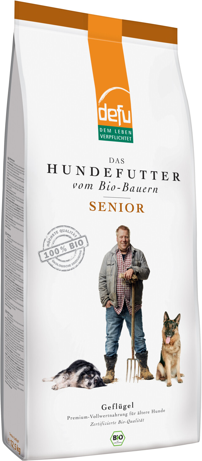 defu Croquettes bio Senior volaille (12,5 kg)