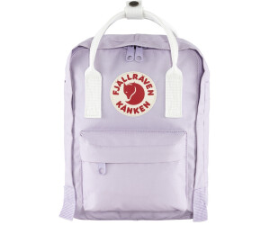 Kanken mini navy white top