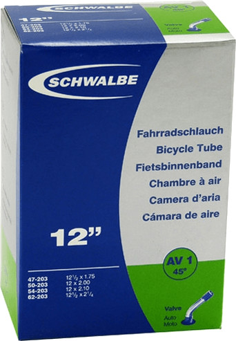 Schwalbe Schlauch AV1 45° 12 47/62-203 Autoventil