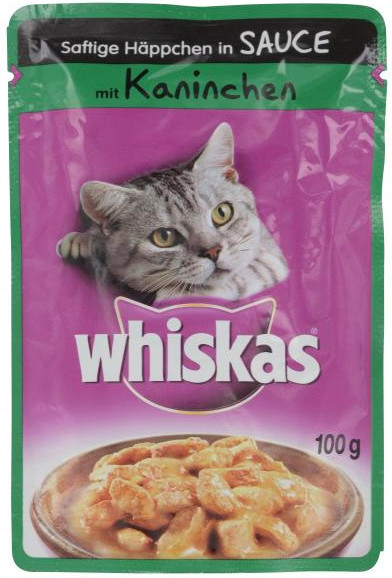 Whiskas Adult 1+ Rabbit in Sauce 100g