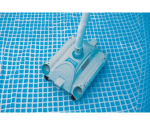 Intex 28005E 700 Gal Per Hour Automatic Pool Cleaner Robot Vacuum w/ 21 Ft Hose 