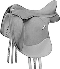 Wintec Pro Dressage avec Contoubloc