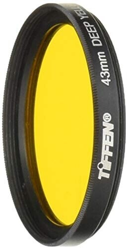Tiffen 43DY15 43mm Deep Yellow 15 Filter