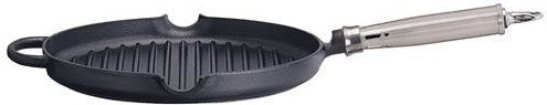 Ronneby Maestro Grill Pan 28 cm rounded stainless handle
