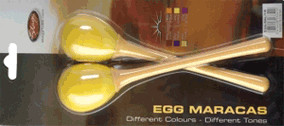Stagg Maracas EGG-MA L/YW