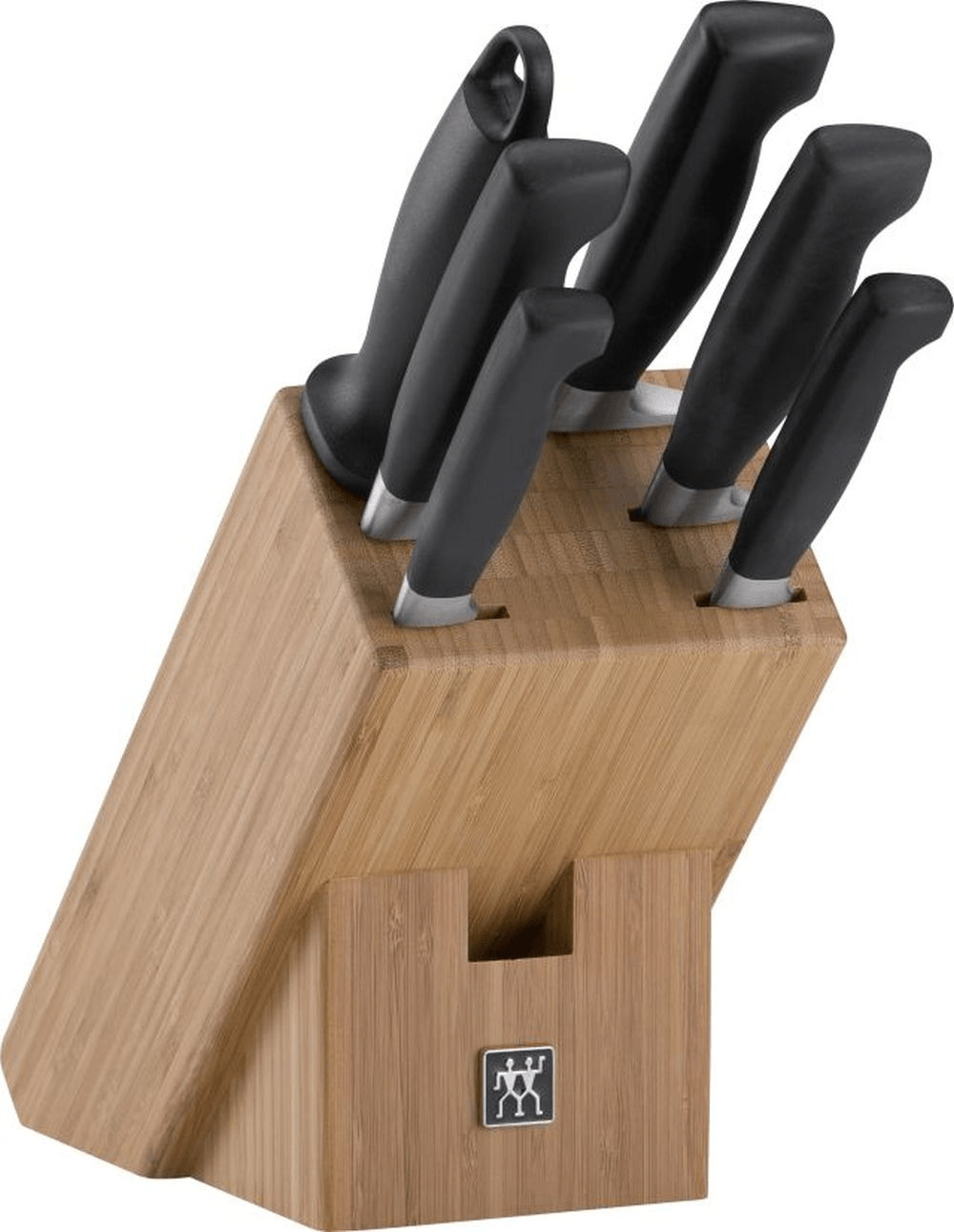ZWILLING Vier Sterne Messerblock Bambus 7 tlg.