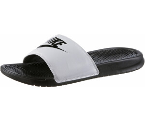 Nike benassi noir et blanc store