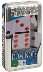 Dominos de couleurs - Boîte métal