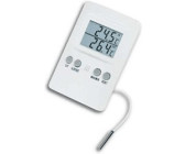 Thermometer digitale LCD Temperatur Anzeige +Außensensor mißt