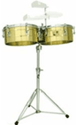 Latin Percussion LP Tito Puente Timbales 14 & 15 Messing
