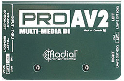 #Radial ProAV2 stereo DI#