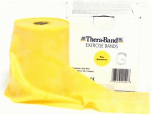 Thera Band Elastique de fitness 45,5 m (jaune)
