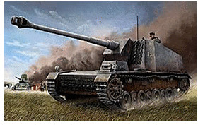 Trumpeter 12.8cm Selbstfahrlafette L/61 Sturer Emil (0350)