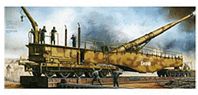 Trumpeter Leopold 280mm K5(E) German Railroad Gun (0207)
