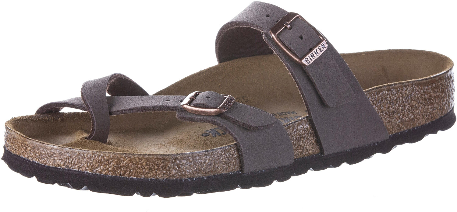 Birkenstock Mayari Birko Flor Nubuck Regular mocca au meilleur prix sur idealo