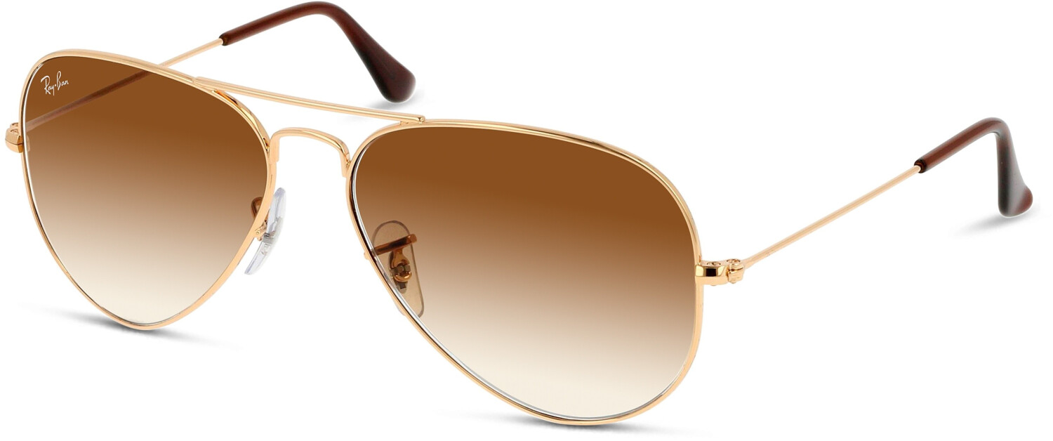 Ray ban aviator marron dégradé on sale