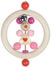 Heimess Hochet souris rose