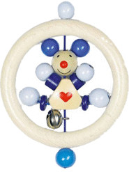Heimess hochet souris bleue