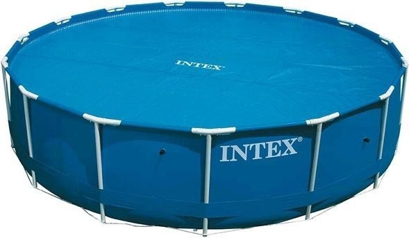 Intex Bâche à bulles ronde pour Easyset et Metal Frame Ø 305