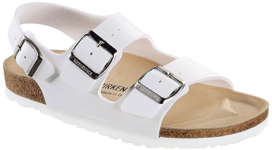Birkenstock Milano Birko Flor white ab 39 00 Preisvergleich bei idealo