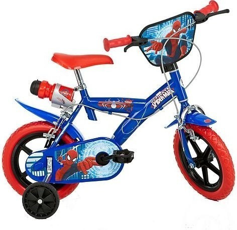 Dino Bikes 12 inch Kids Bike - Spiderman