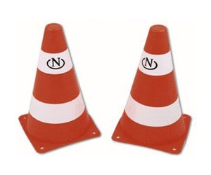 New Sports Toy Traffic Cones Set of 4 Height 23 cm