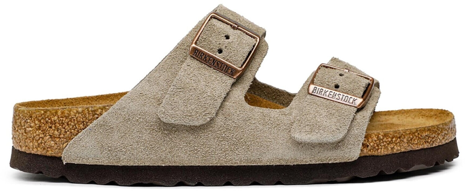 birkenstock arizona leather taupe