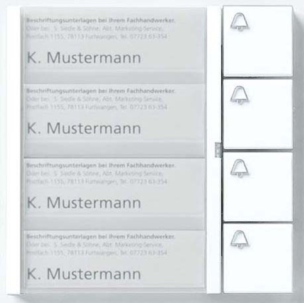 Siedle Tasten-Modul (TM 612-4 GM)