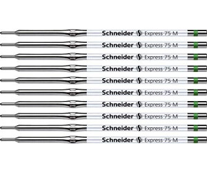 Schneider Express 75 F Kugelschreiber Mine 10Er Packung Blau Dokumentenecht