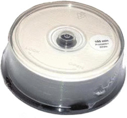 MediaRange CD-R 700MO 80min 52x Orange imprimable cake box de 25 pièces