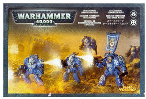 Warhammer 40.000 Space Marines - Escouade de 5 Terminators Space Marines