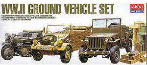 Academy WWII Ground Vehicles Set (1310)