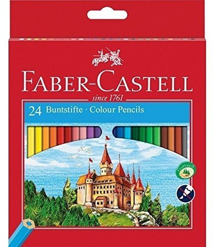 fabercastell crayons de couleur x 24 au meilleur prix