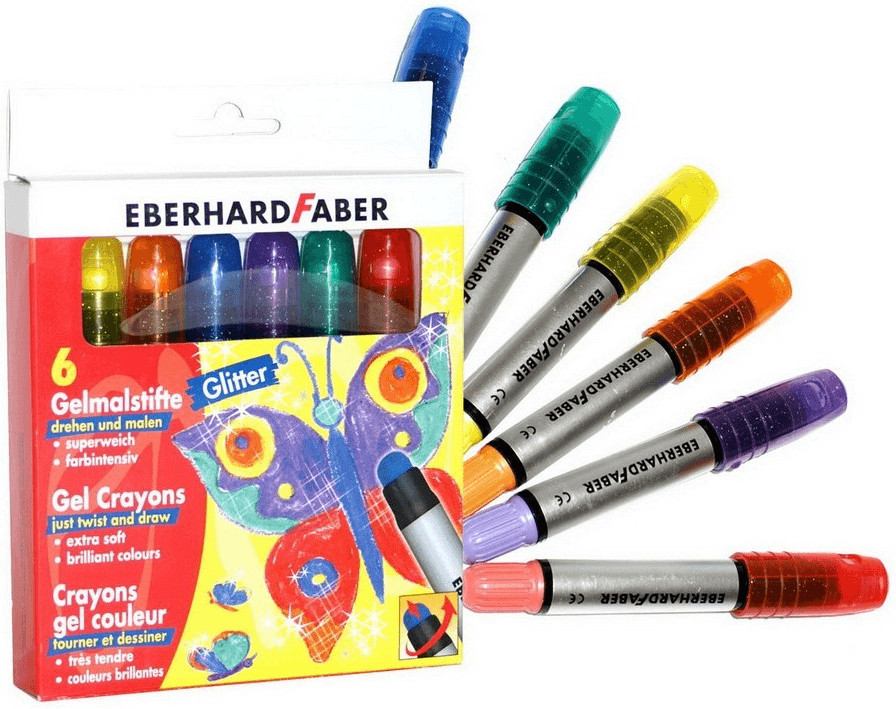 Eberhard Faber 6 Feutres paillettes