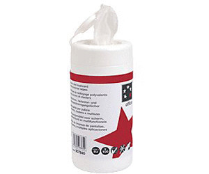 5 Star Office Cleaning Wipes for PC Screens Casings Keyboards [Pack 100]