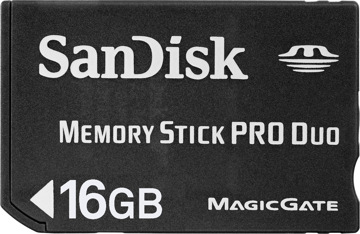 SanDisk Memory Stick PRO Duo 16 Go (SDMSPD-016G)