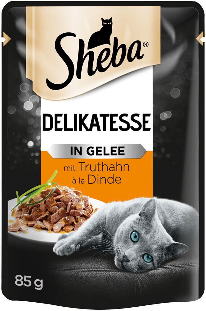 Sheba Delicacy in jelly with turkey sachet 85g