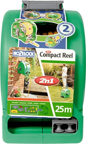 Buy Hozelock 25m 2n1 Compact Reel with 25m Hose (2415) from £44.63