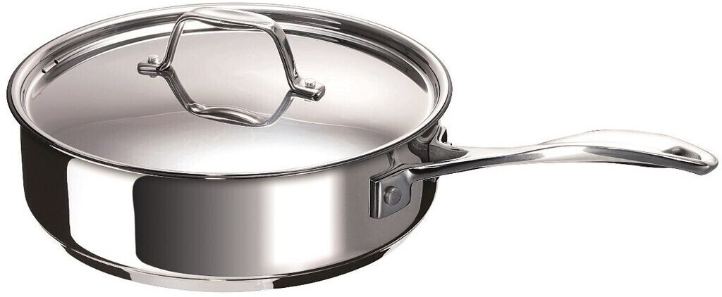 Sauteuse 24 cm aluminium forgé + couvercle Chefs & Co - Culinarion
