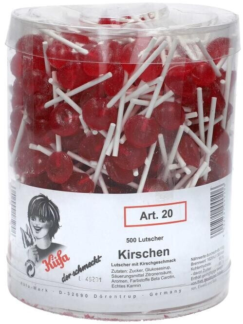Küfa Kirschen Lutscher (500 Lutscher) ab 11,87 € | Preisvergleich bei ...