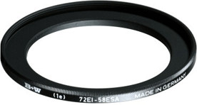 B+W Adaptateur 72/67