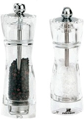 Peugeot Vittel Acrylic Salt and Pepper Mill Set 16 cm