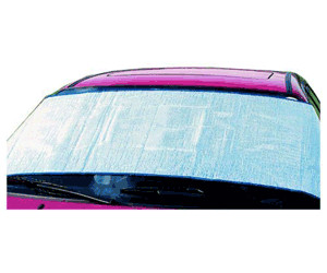 Kaufe Auto-Windschutzscheiben-Sonnenschutz, faltbarer Titan-Silber