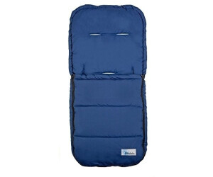 Altabebe Lammfellfußsack für Kinderwagen Nordkap Schwarz