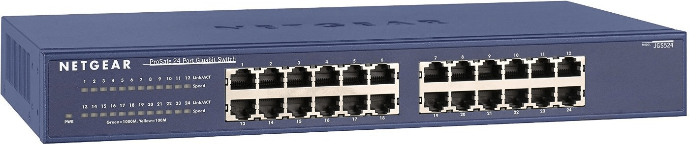 Netgear 24-Port Gigabit Switch (JGS524) V2