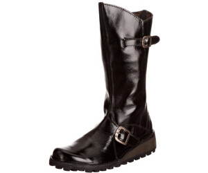 Fly London Mes 2 Ankle Boots - Dark Brown Leather Mid-Calf Boots For Women, Size 5 - View #10
